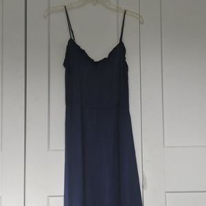 Wilfred/ Aritzia midi Mille dress in Navy!